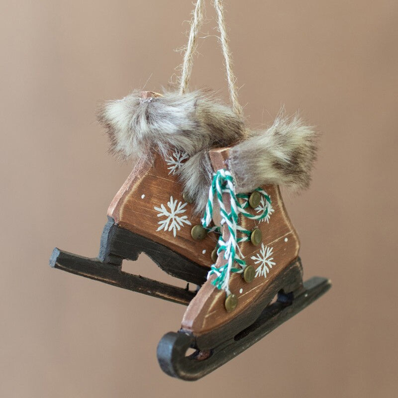 Pair of Skates Christmas Ornament