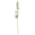 43 Inch White Hollyhock Stem