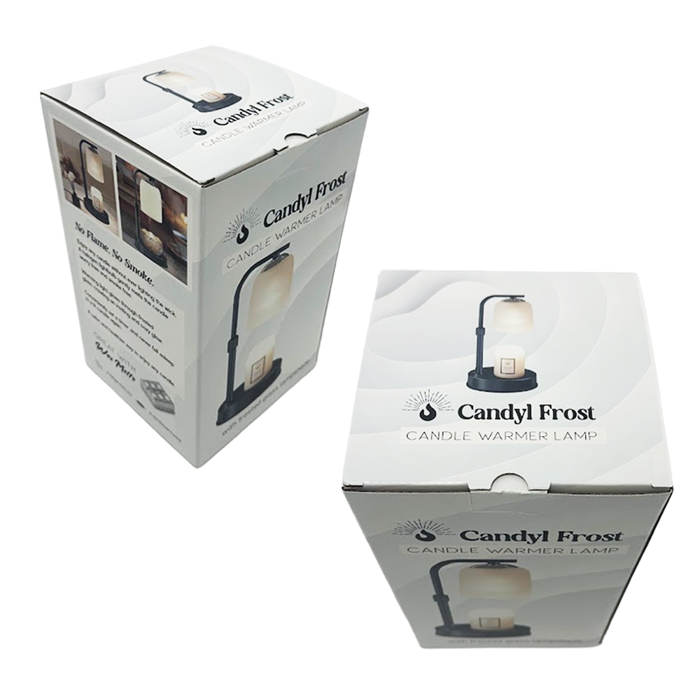 Frosted Glass Candle Warmer Lamp