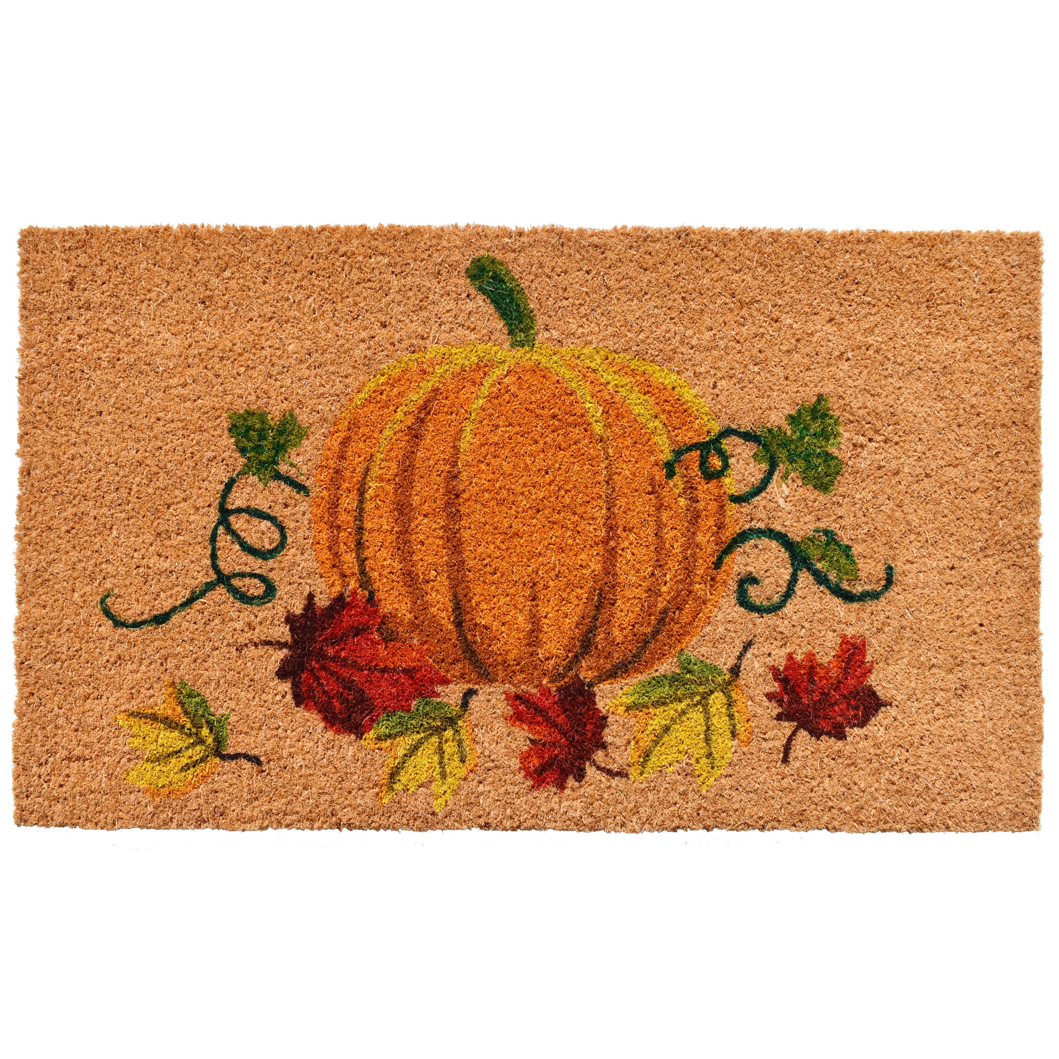 Fall Nature's Bounty Pumpkin Doormat