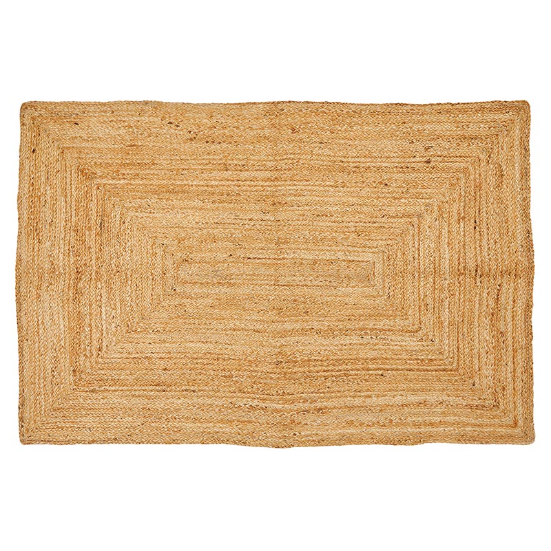 Braided Natural Jute Rug