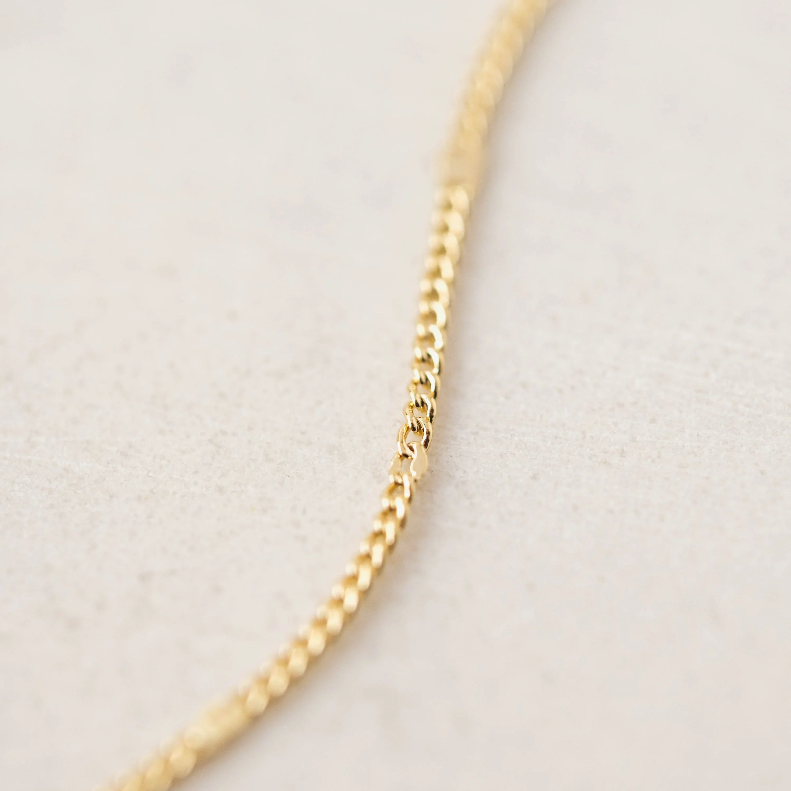 Everly Circle Gold Necklace