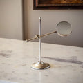 Antique Silver Looking Glass