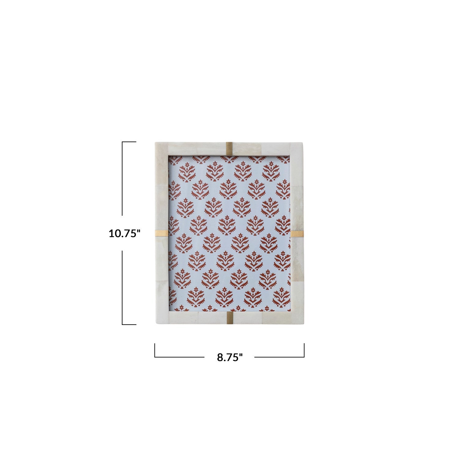 Ivory Resin & Mango Wood Photo Frame